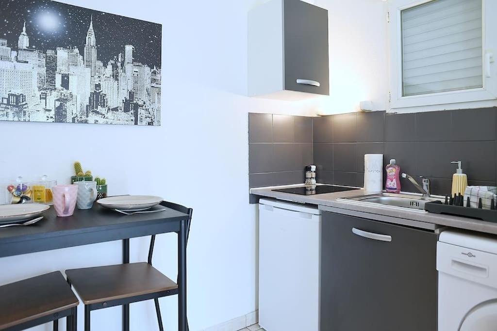 Studio Fonctionnel A Proximite De Toulouse Leguevin Esterno foto